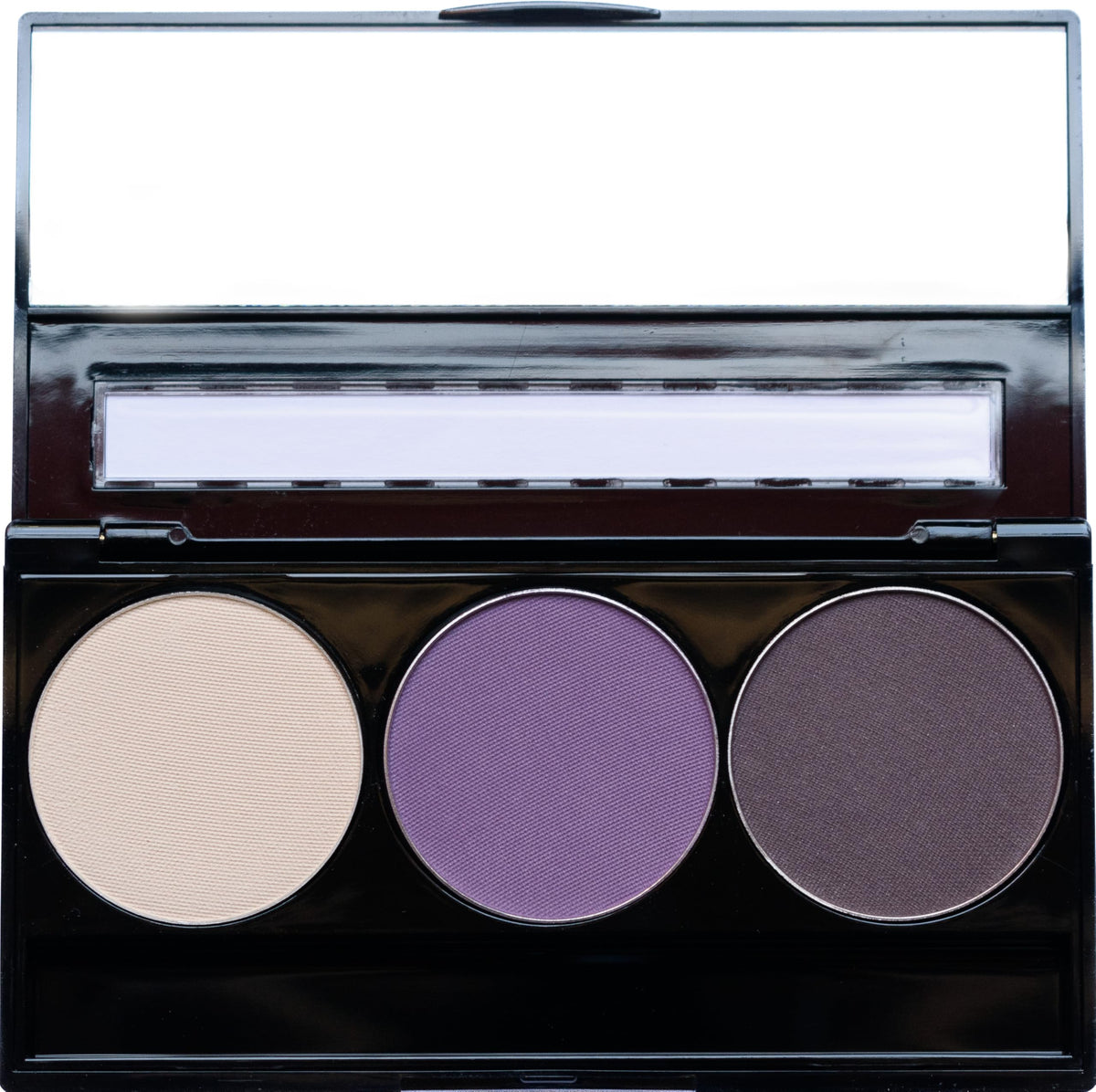 Pure Ziva Smokey Plum Dark Purple Violet Brown Matte Opaque Pressed Powder Single Eyeshadow; Talc, Paraben & Cruelty Free