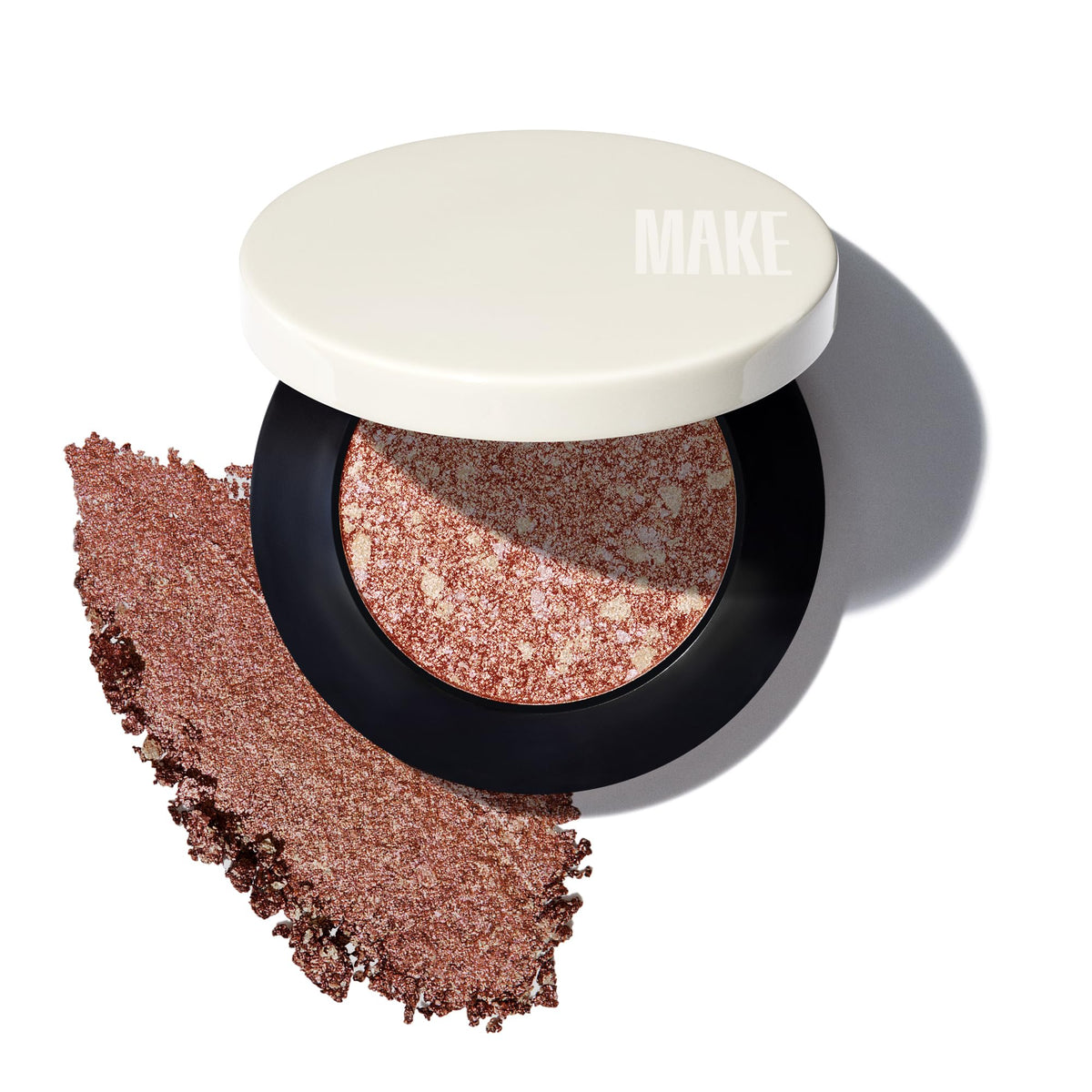 MAKE Beauty Multi-Chromatic Eyeshadow - Single Shade - Quartz, Taupe