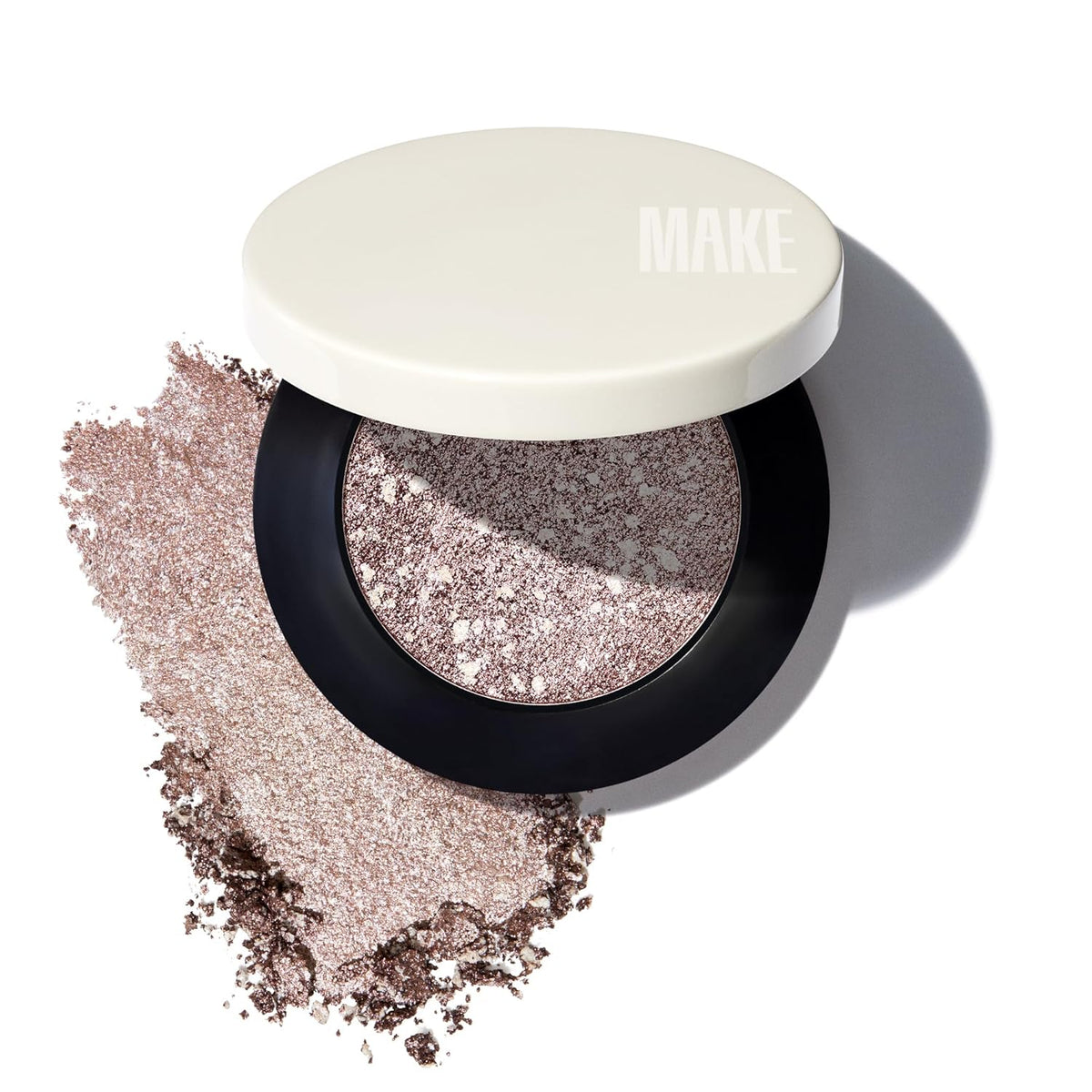 MAKE Beauty Multi-Chromatic Eyeshadow - Single Shade - Quartz, Taupe
