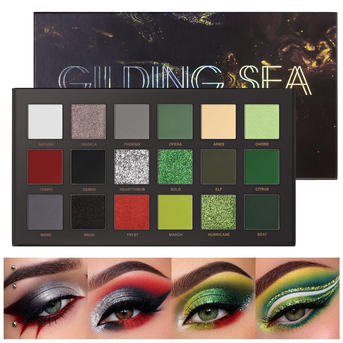 UCANBE 20 Colors Nude Eyeshadow Palette, High Pigmented Shimmer Matte Metallic Eye Shadow Pallets, Long Lasting Blendable Neutral Smokey Warm Bronze Eye Makeup