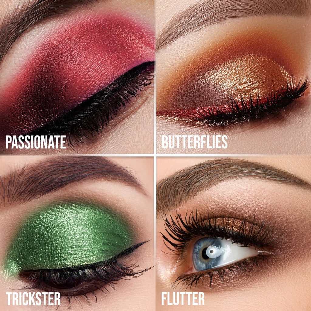 Profusion Cosmetics Marigold 35 Shade Eyeshadow Palette – Multicolor Blendable Natural Shades in Matte, Shimmer, and Glitter Finishes, Long-Wear Formula, Vegan & Cruelty-Free Makeup