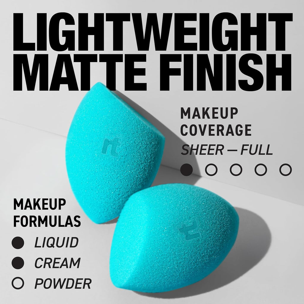Real Techniques Miracle Airblend Foundation Sponge, Makeup Blending Sponge