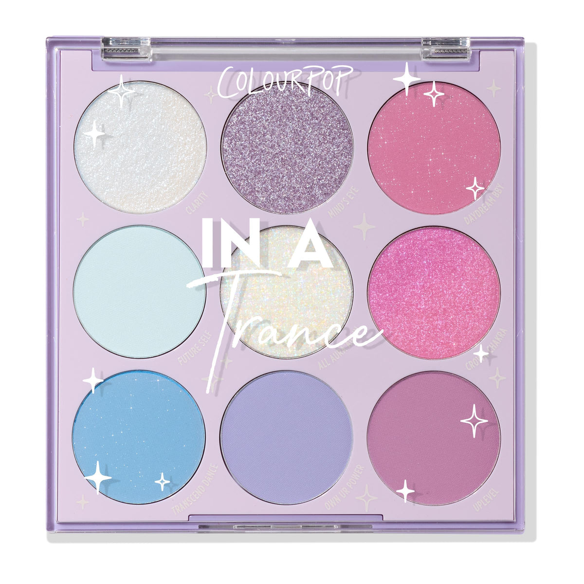 ColourPop Blowin' Smoke Eyeshadow Palette - Silver & Smokey Eye Eyeshadow Palette with Metallic & Matte Finishes - High-Pigment Eye Makeup with Long-Wearing Formula (0.3 oz)