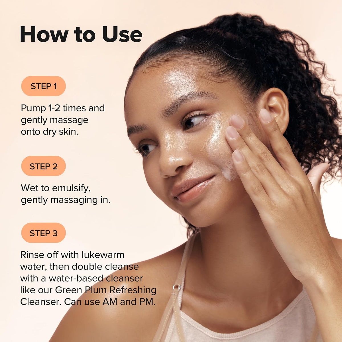 Beauty of Joseon Ginseng Cleansing Oil Waterproof Makeup Remover for Sensitive, Congested-Prone Facial Skin. Korean Skin Care for Men and Women, 210ml, 7.1 fl.oz