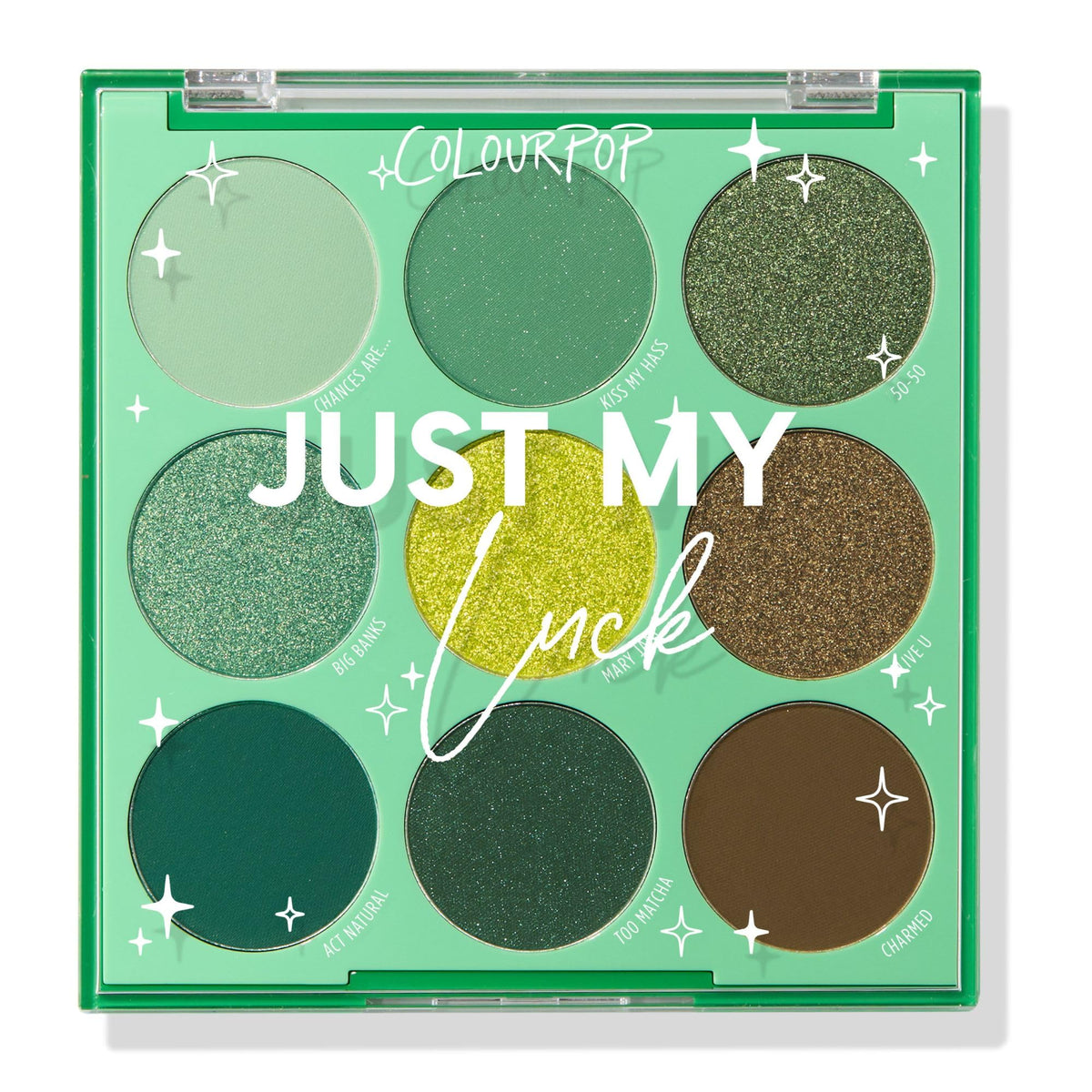 ColourPop Blue Moon Eyeshadow Palette - Monochromatic Blue Shadow Palette with Matte, Metallic and Duochrome Finishes - High-Pigment Eye Makeup with a Long-Wearing Formula (0.3 oz)