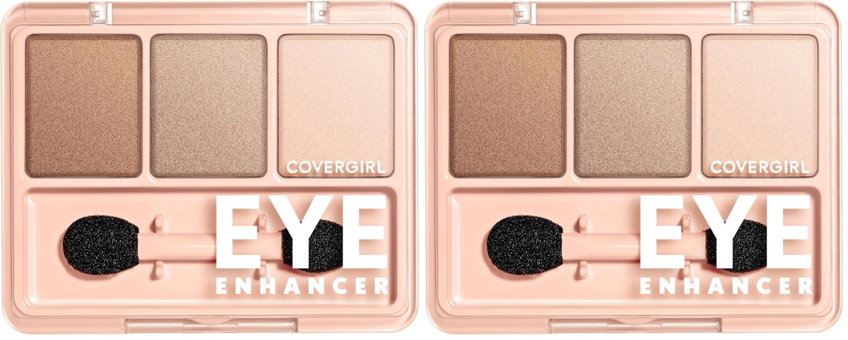 Covergirl Eye Enhancers Eye Shadow Palette, Natural Nudes, 0.19 Ounce