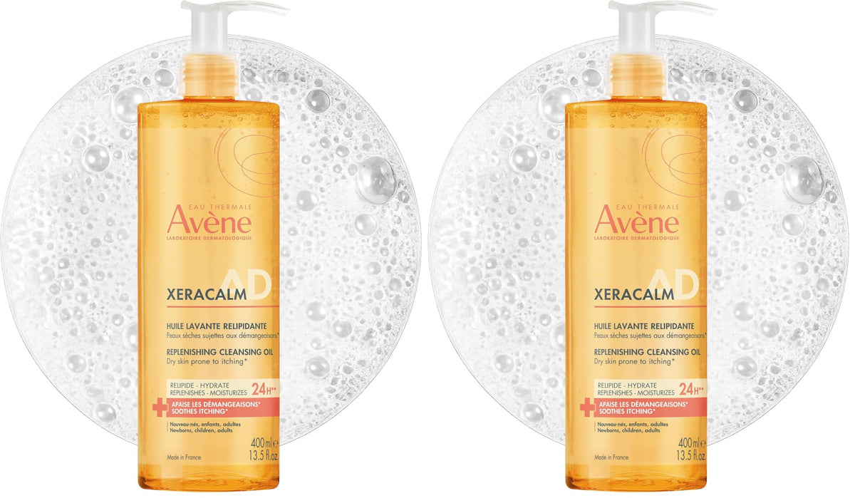 Avène XeraCalm A.D Lipid-Replenishing Cleansing Oil, 13.5 oz