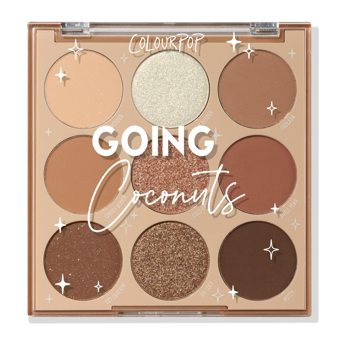 ColourPop Blue Moon Eyeshadow Palette - Monochromatic Blue Shadow Palette with Matte, Metallic and Duochrome Finishes - High-Pigment Eye Makeup with a Long-Wearing Formula (0.3 oz)
