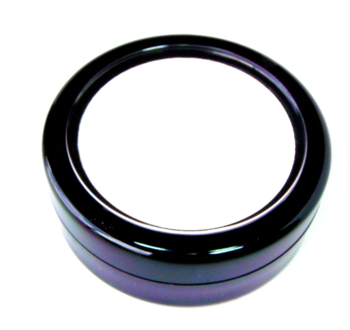 Pure Ziva Smokey Plum Dark Purple Violet Brown Matte Opaque Pressed Powder Single Eyeshadow; Talc, Paraben & Cruelty Free