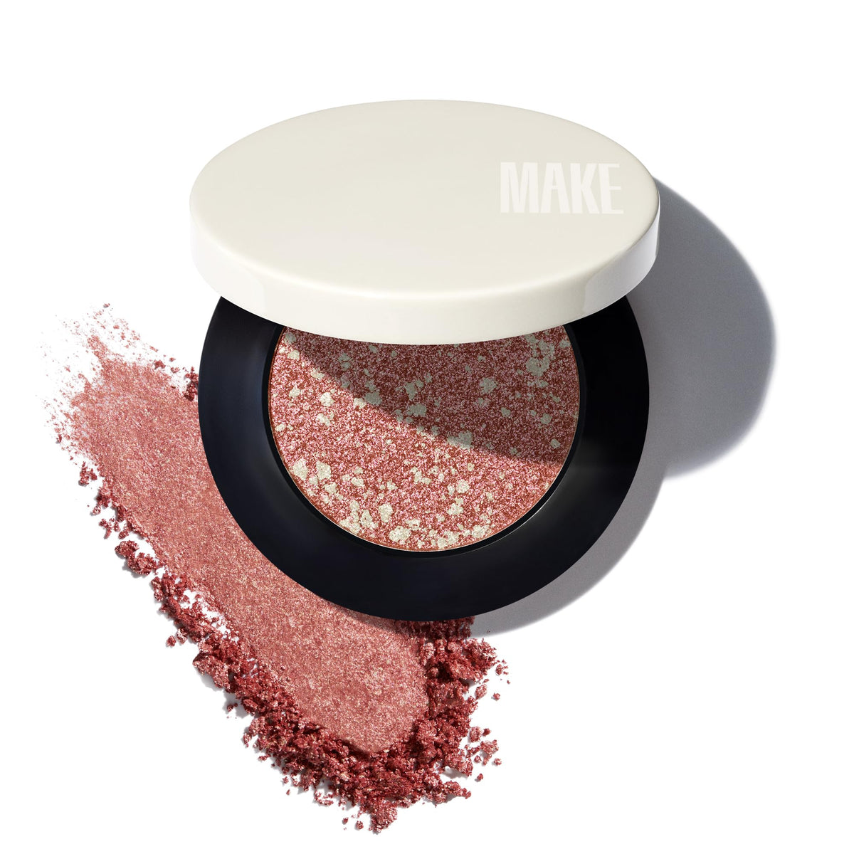 MAKE Beauty Multi-Chromatic Eyeshadow - Single Shade - Quartz, Taupe