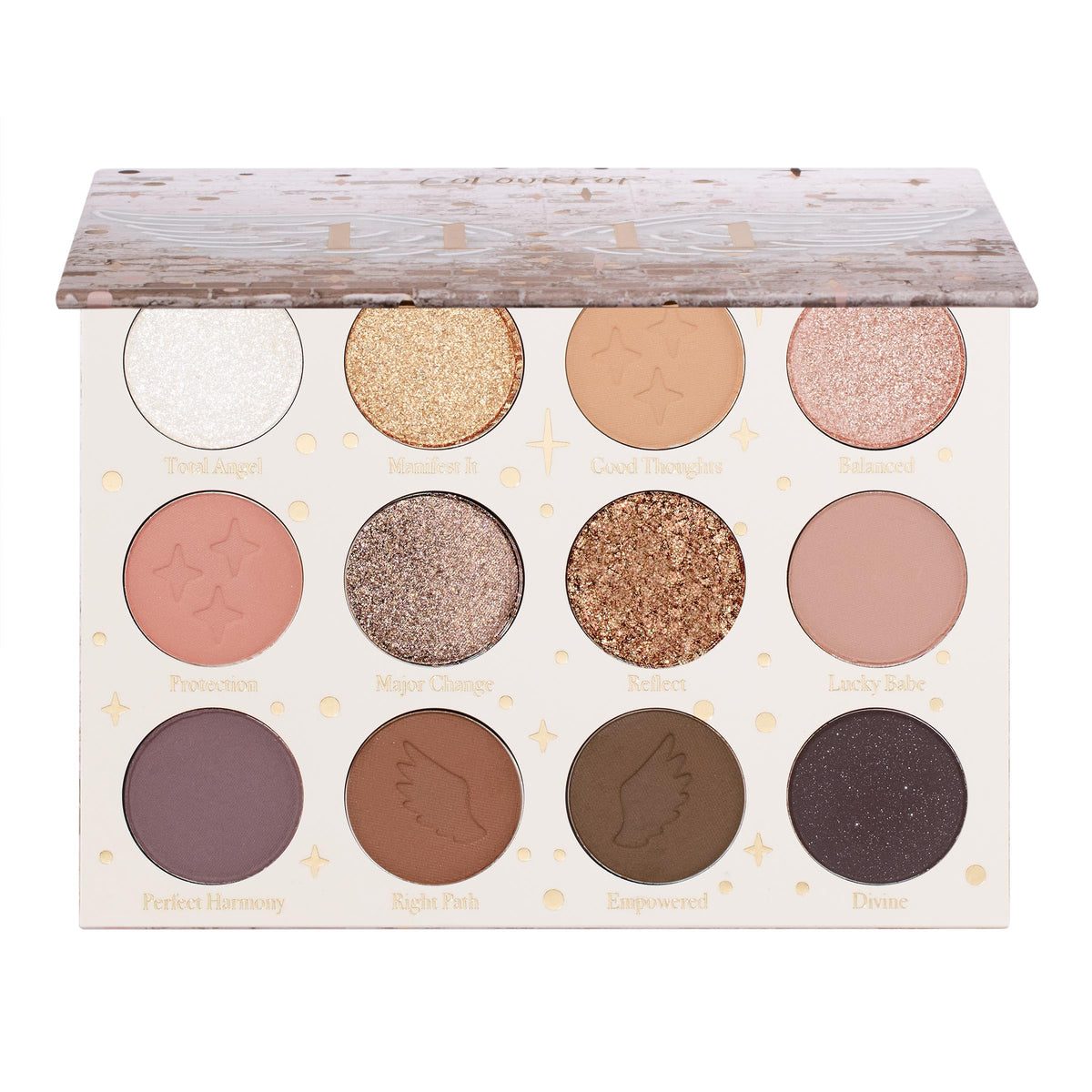 ColourPop Eyeshadow Palette - Eye Makeup Palette with Matte, Metallic, Matte Sparkle & Glitter Finishes - High-Pigment Eye Makeup with a Long-Wearing Formula - Cloud 9 (0.49 oz)