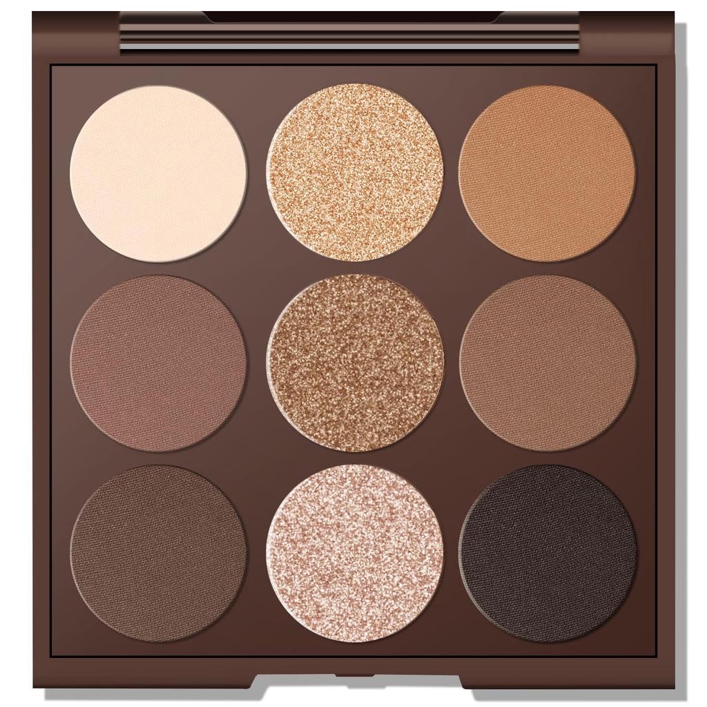 MYSTER ROSEY Matte Eyeshadow Palette, Neutral Nude Eye Shadow Palettes