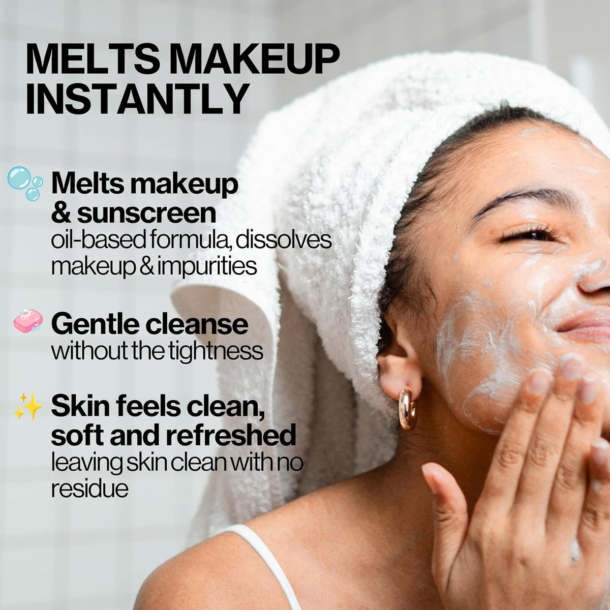 Pacifica Melt For You Facial Cleansing Oil – Hydrating Daily Face Wash & Makeup Remover Oil Cleanser for All Skin Types, Gentle Non-Comedogenic, Vegan, Clean Beauty, Dermatologist Tested 8 fl oz