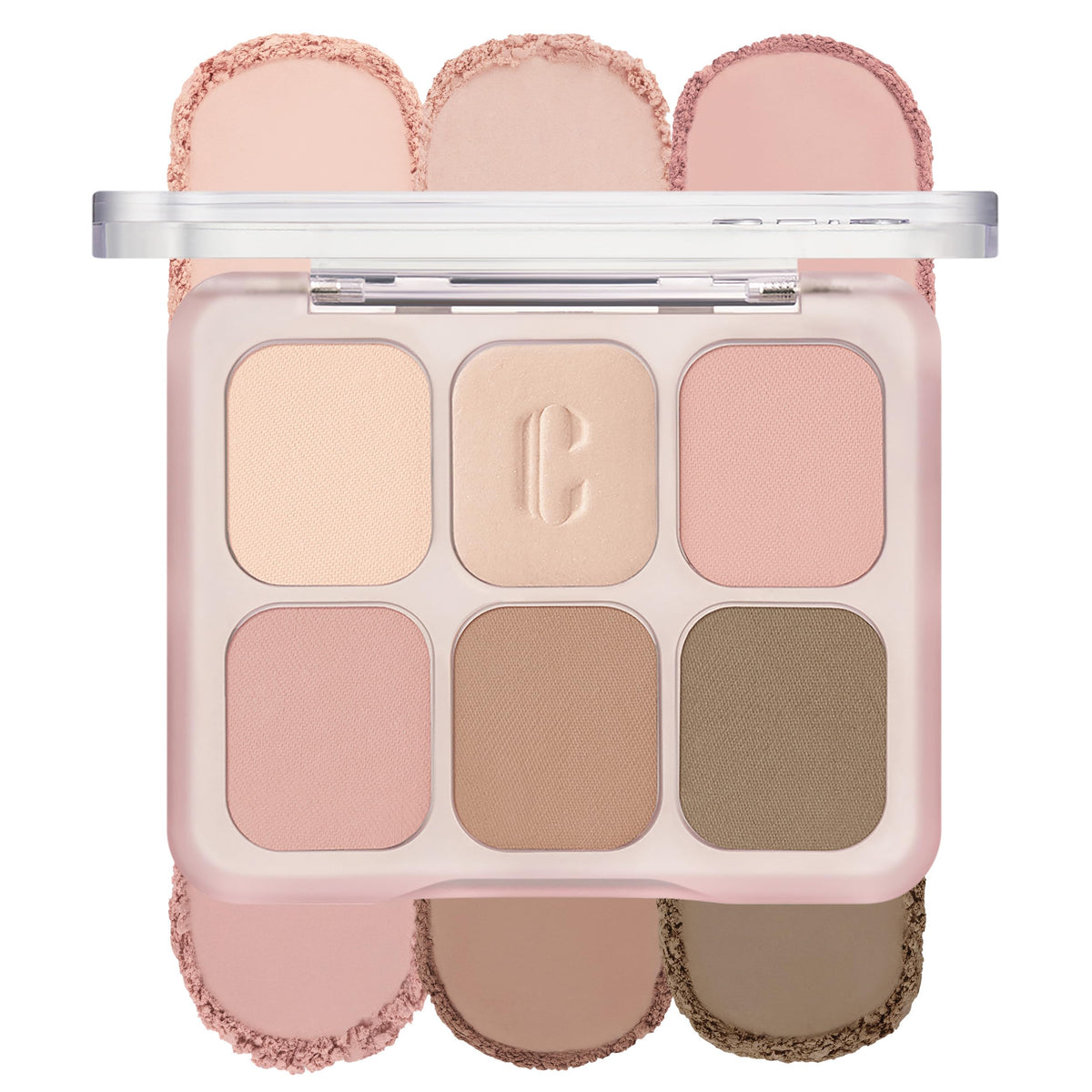 CLIO Muse Master Eyeshadow Palette, Korean Royal Heritage Edition, Baked Cream Powder Formula, Neutral Beige 6-Color with Matte & Shimmer for Daily Makeup, Safe for Sensitive Eyes (03 BEIGE ONE STEP)