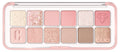 CLIO Pro Eye Palette Air, 12-Color Eye Shadow Palette, Matte Shimmer Mix, Air-Fit Blendable Pigmented Buildable Color, Low Fallout, Cool Mauve Neutral Tone, Daily Korean Makeup (07 LAVENDER STAFF)