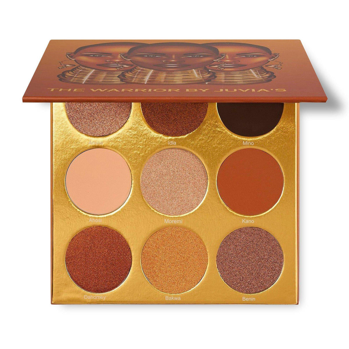 Juvia's Place The Warrior 2 Eyeshadow Palette 9 Shades Pigmented Eye Makeup