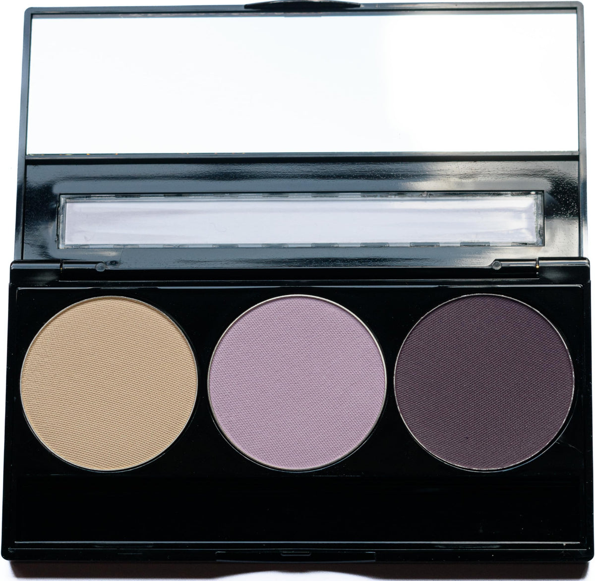 Pure Ziva Smokey Plum Dark Purple Violet Brown Matte Opaque Pressed Powder Single Eyeshadow; Talc, Paraben & Cruelty Free