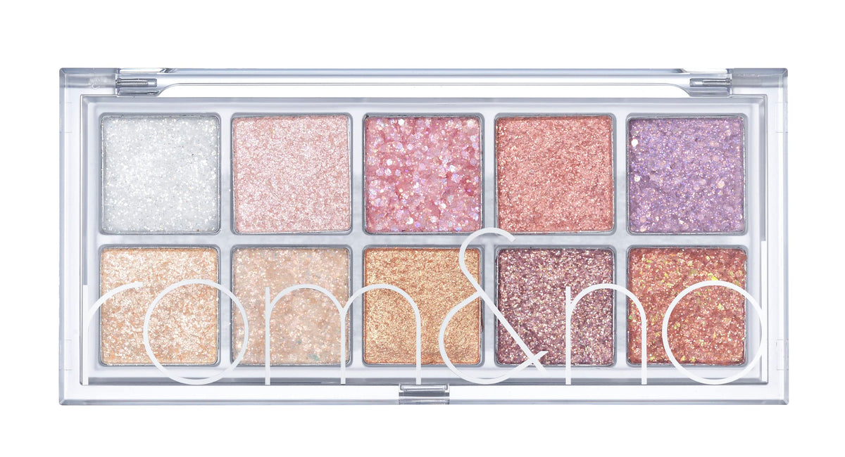 rom&nd Better Than Palette 102g (04 Dusty Fog Garden) | Eye Makeup Palette, Matte & Shimmer Eye Shadow, Sparkling Glittery, various 10 shades, Long Lasting, High Pigmented, Blendable, Warm Tones