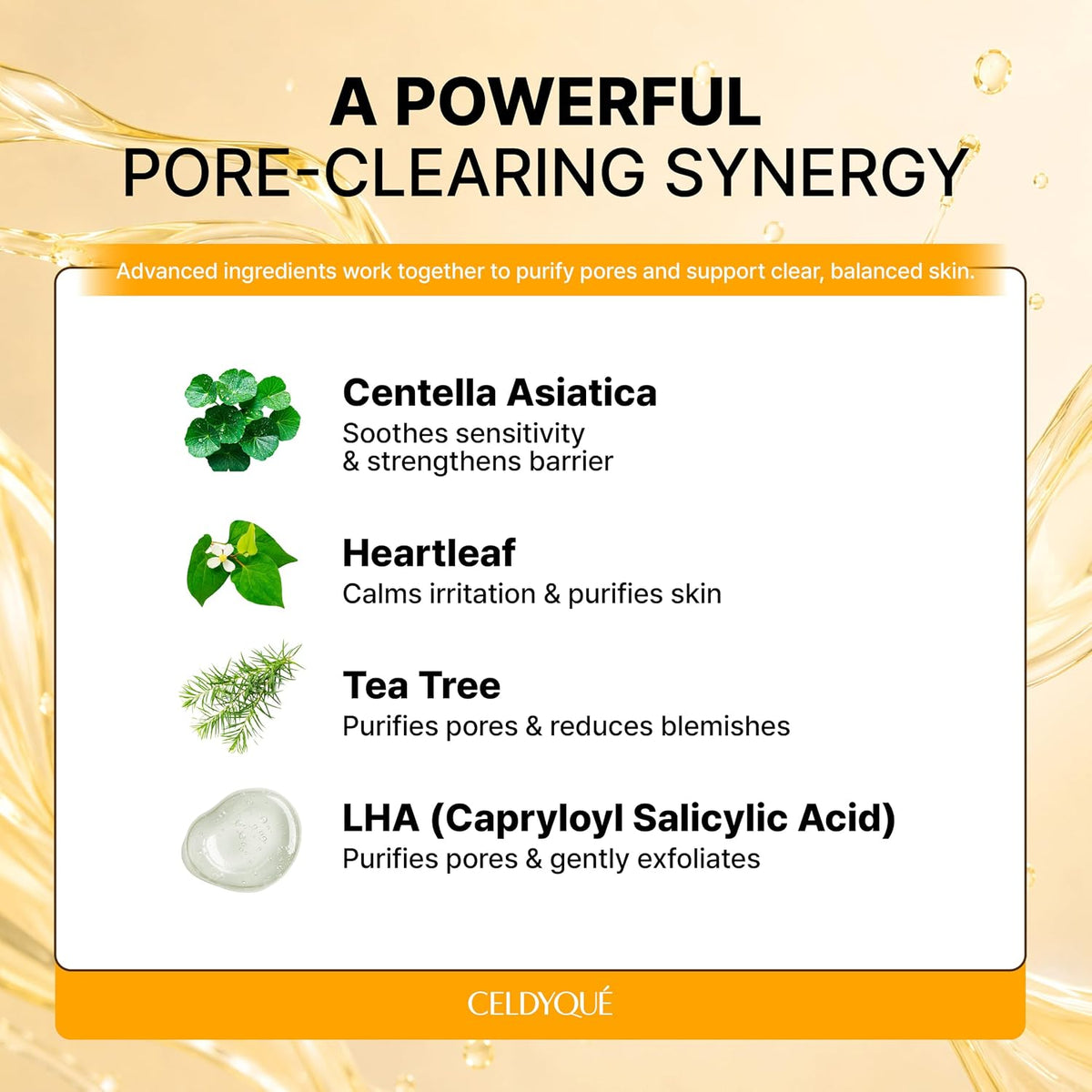 Korean Cleansing Oil Makeup Remover w/ LHA Centella Tea Tree Heartleaf Murwort & Green Tea | Lightweight Deep Pore Cleaner for Blackheads Sebum Waterproof Sunscreen & Sensitive Acne-Prone Skin 6.7 Oz