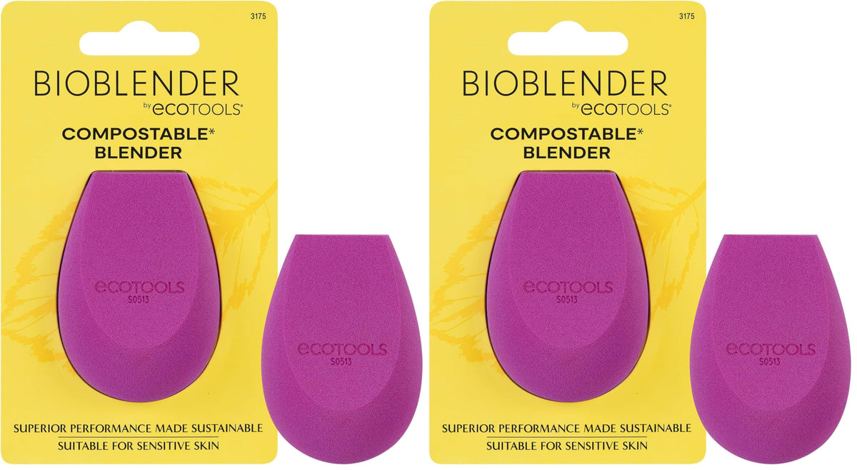 EcoTools Bioblender Makeup Sponge for Liquid and Cream Foundation, 1 Count