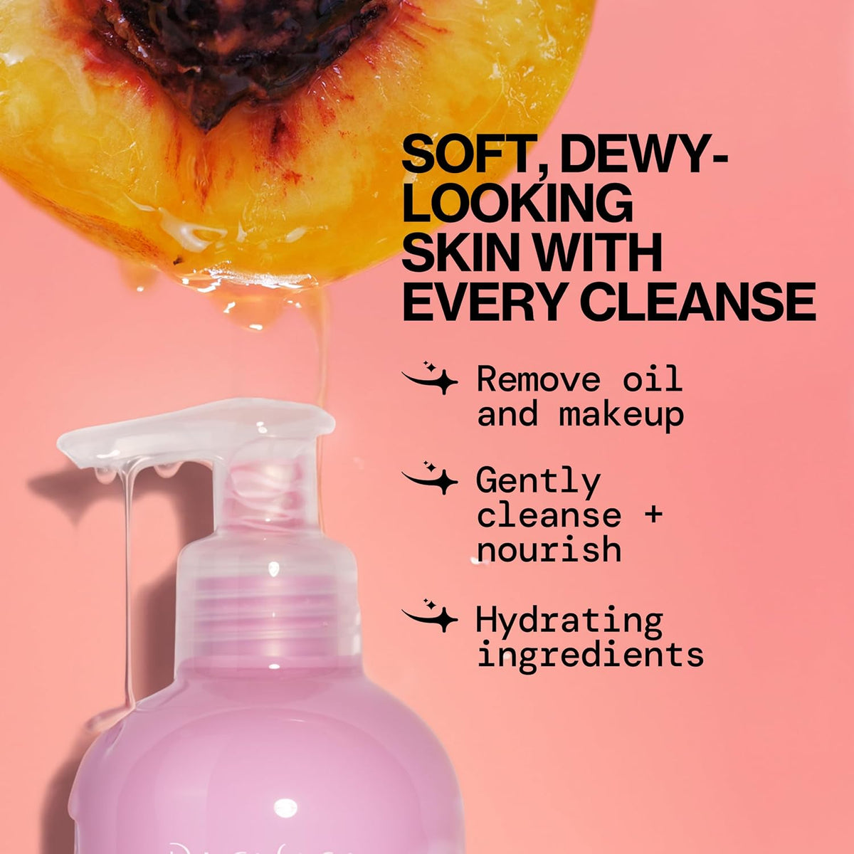 Pacifica Melt For You Facial Cleansing Oil – Hydrating Daily Face Wash & Makeup Remover Oil Cleanser for All Skin Types, Gentle Non-Comedogenic, Vegan, Clean Beauty, Dermatologist Tested 8 fl oz