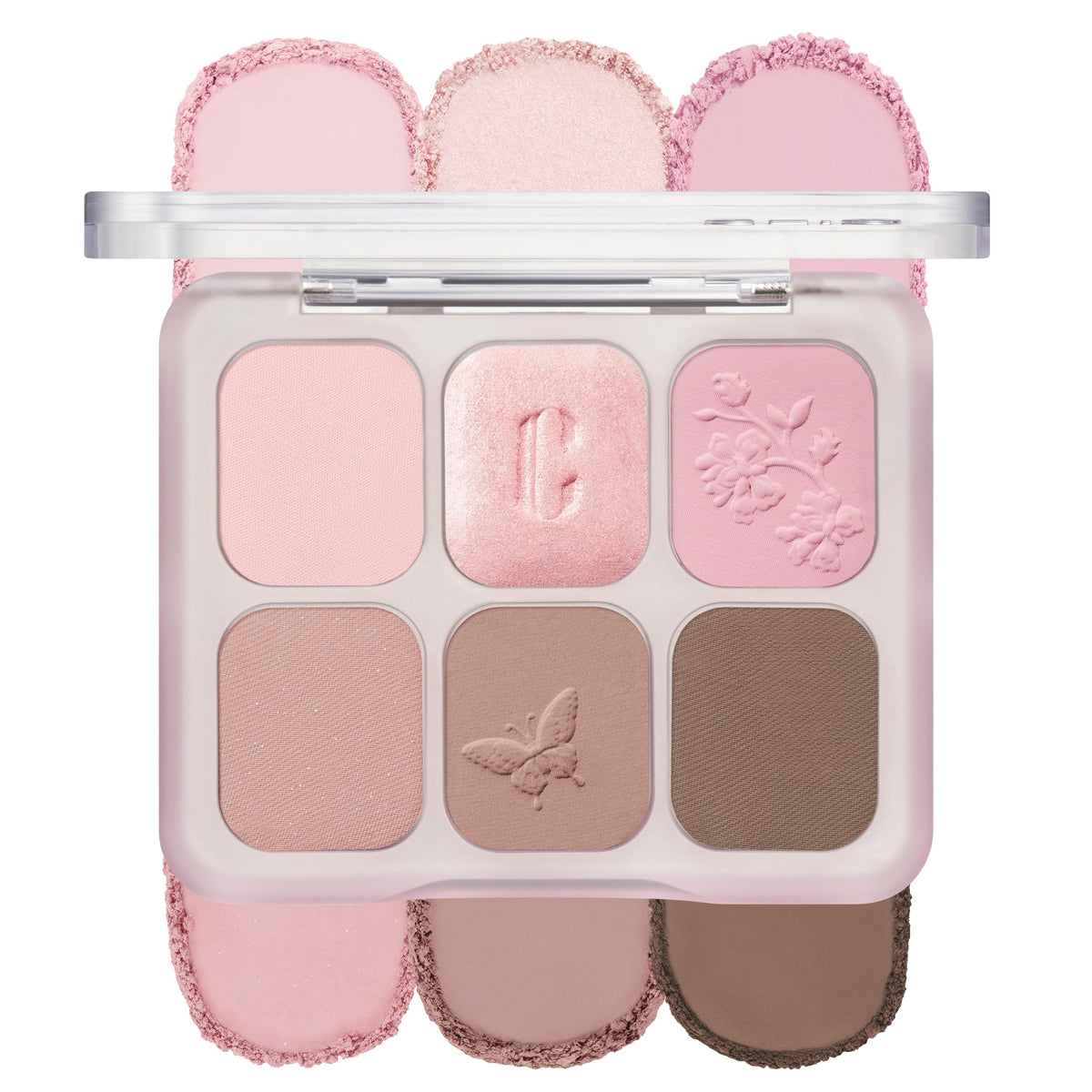 CLIO Muse Master Eyeshadow Palette, Korean Royal Heritage Edition, Baked Cream Powder Formula, Neutral Beige 6-Color with Matte & Shimmer for Daily Makeup, Safe for Sensitive Eyes (03 BEIGE ONE STEP)