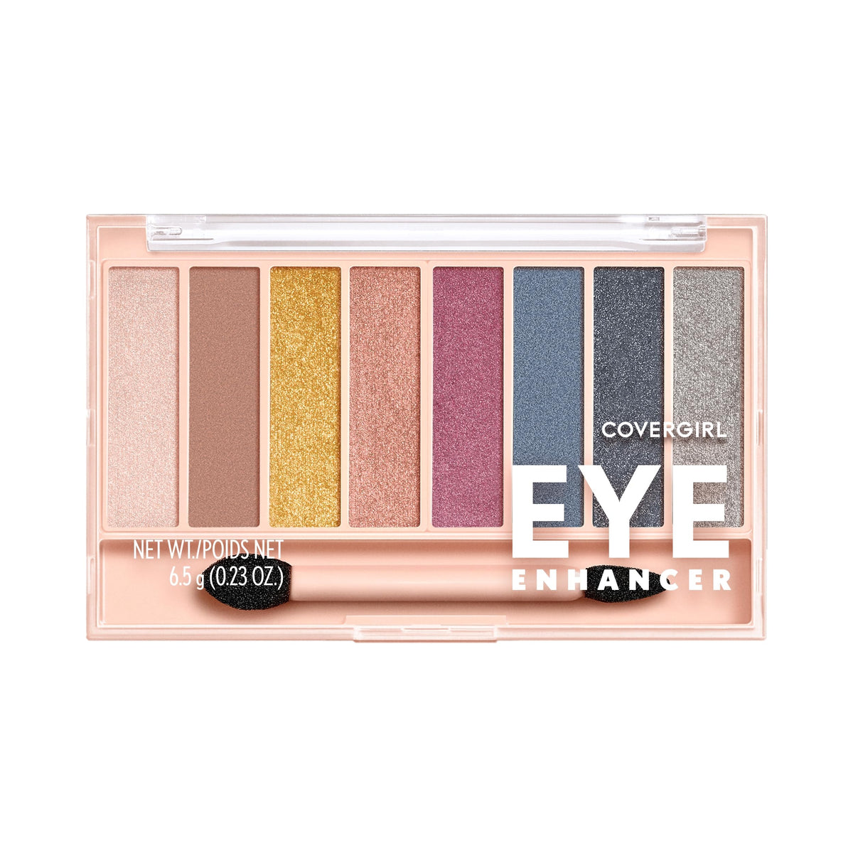 COVERGIRL - Eye Enhancers 4-Kit Eyeshadow, silky, sheer formula, double ended applicator, 100% Cruelty-free