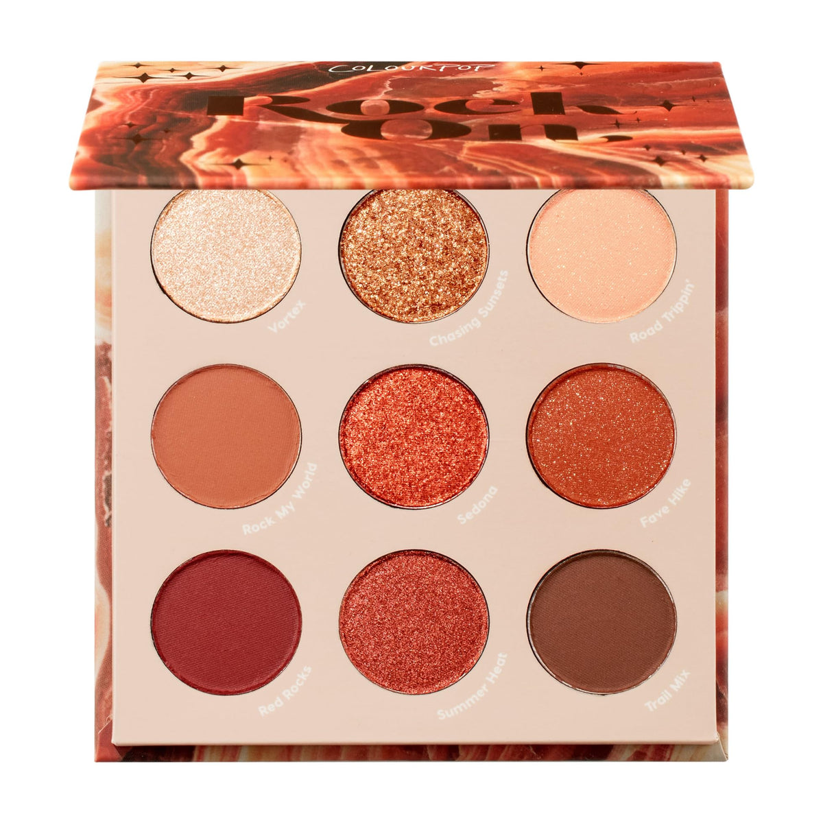 ColourPop Blue Moon Eyeshadow Palette - Monochromatic Blue Shadow Palette with Matte, Metallic and Duochrome Finishes - High-Pigment Eye Makeup with a Long-Wearing Formula (0.3 oz)