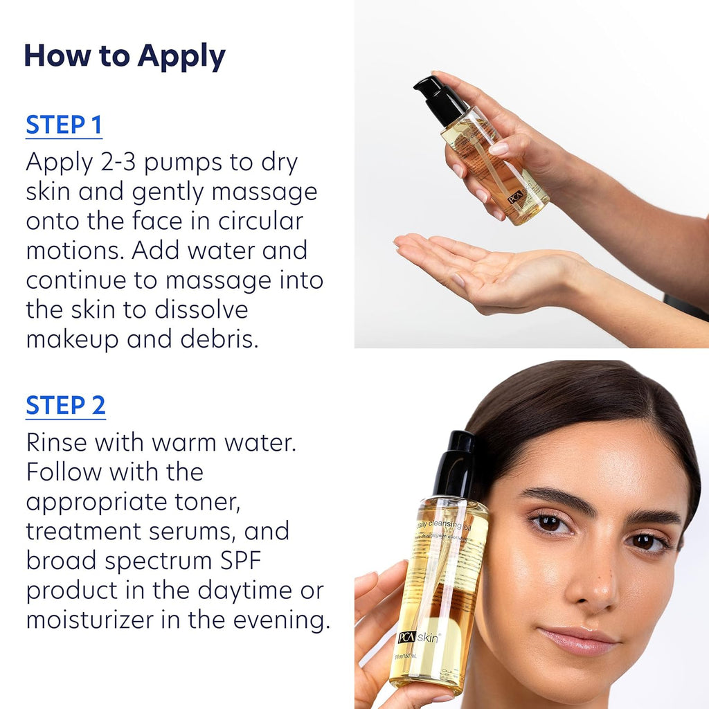 PCA SKIN Daily Cleansing Oil - Deep Pre-Cleansing Facial Oil (5 oz)