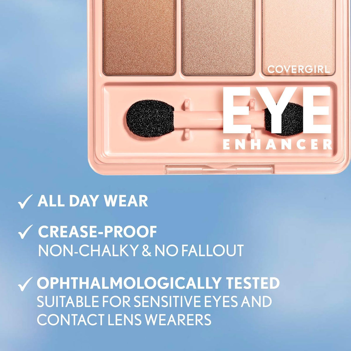 Covergirl Eye Enhancers Eyeshadow Kit, Shimmering Sands, 3 Colors