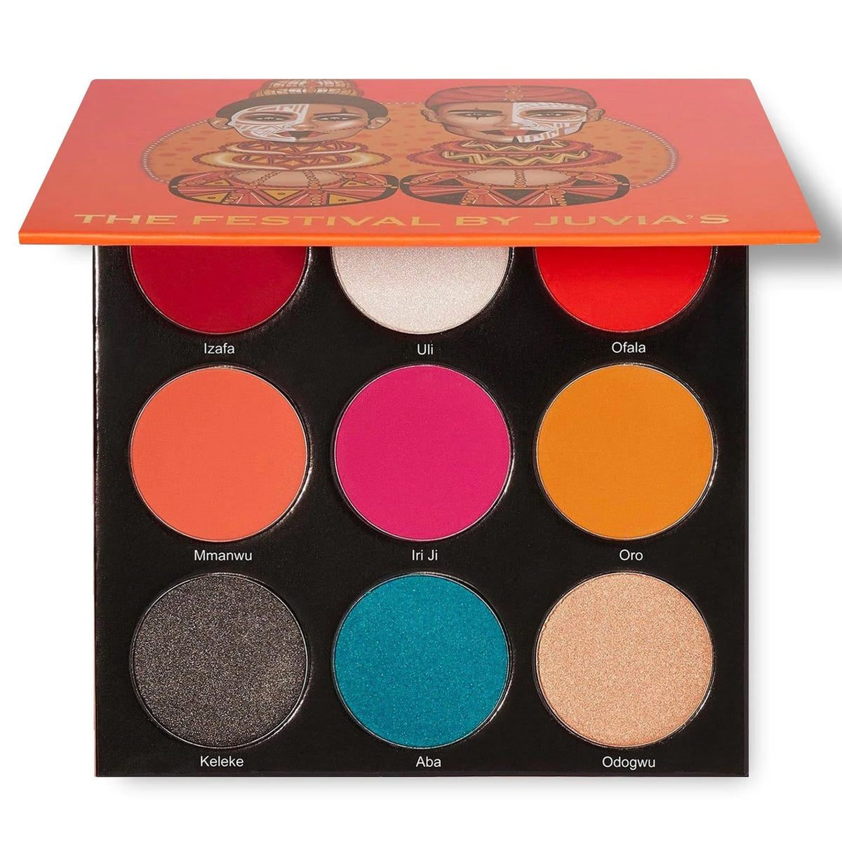 Juvia's Place The Warrior 2 Eyeshadow Palette 9 Shades Pigmented Eye Makeup