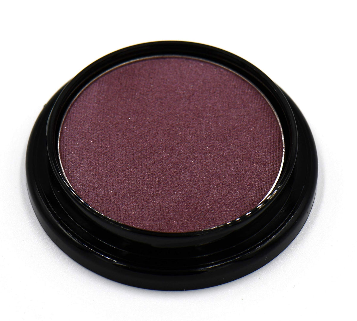Pure Ziva Smokey Plum Dark Purple Violet Brown Matte Opaque Pressed Powder Single Eyeshadow; Talc, Paraben & Cruelty Free