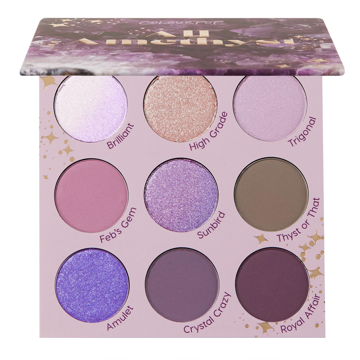 ColourPop Blowin' Smoke Eyeshadow Palette - Silver & Smokey Eye Eyeshadow Palette with Metallic & Matte Finishes - High-Pigment Eye Makeup with Long-Wearing Formula (0.3 oz)