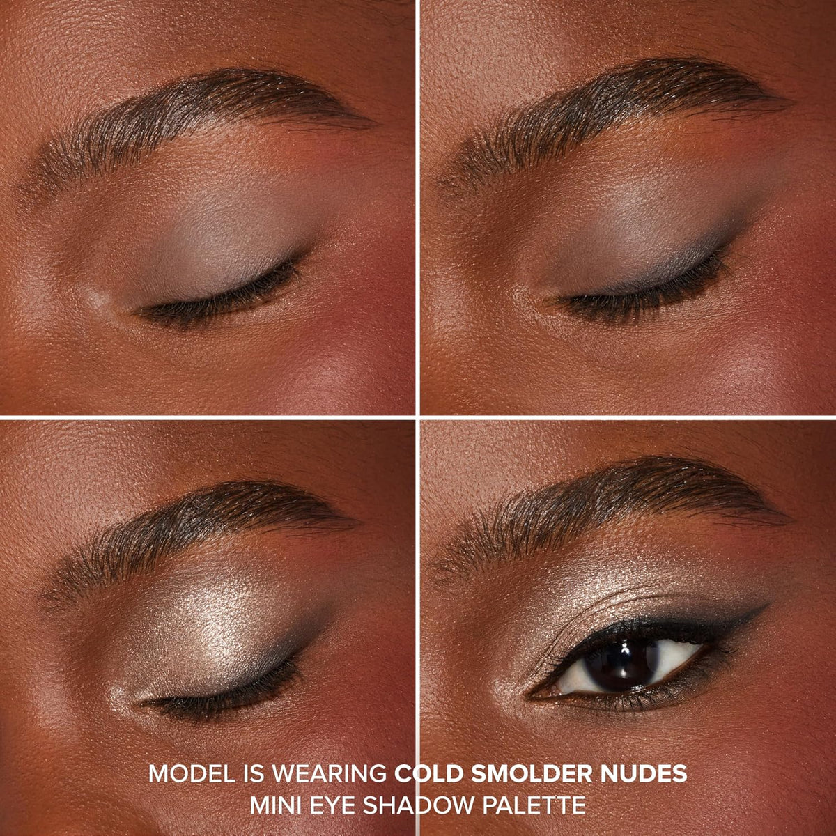 Too Faced Born This Way Natural Nudes Mini Eye Shadow Palette Makeup | Creamy, High Pigment Matte + Shimmer Shades, 0.2 Ounce