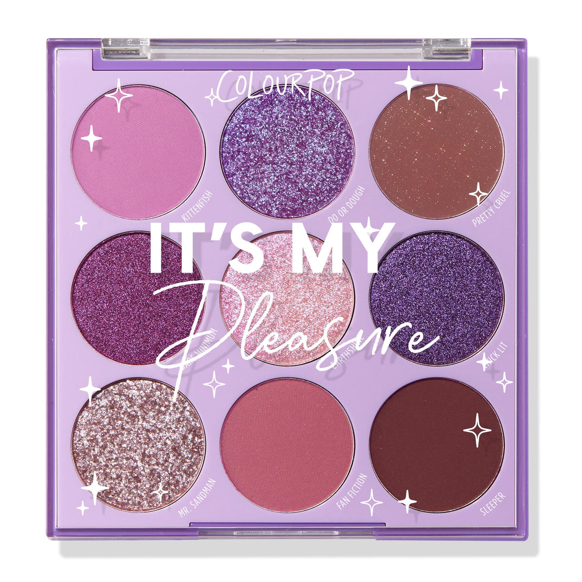 ColourPop Blue Moon Eyeshadow Palette - Monochromatic Blue Shadow Palette with Matte, Metallic and Duochrome Finishes - High-Pigment Eye Makeup with a Long-Wearing Formula (0.3 oz)
