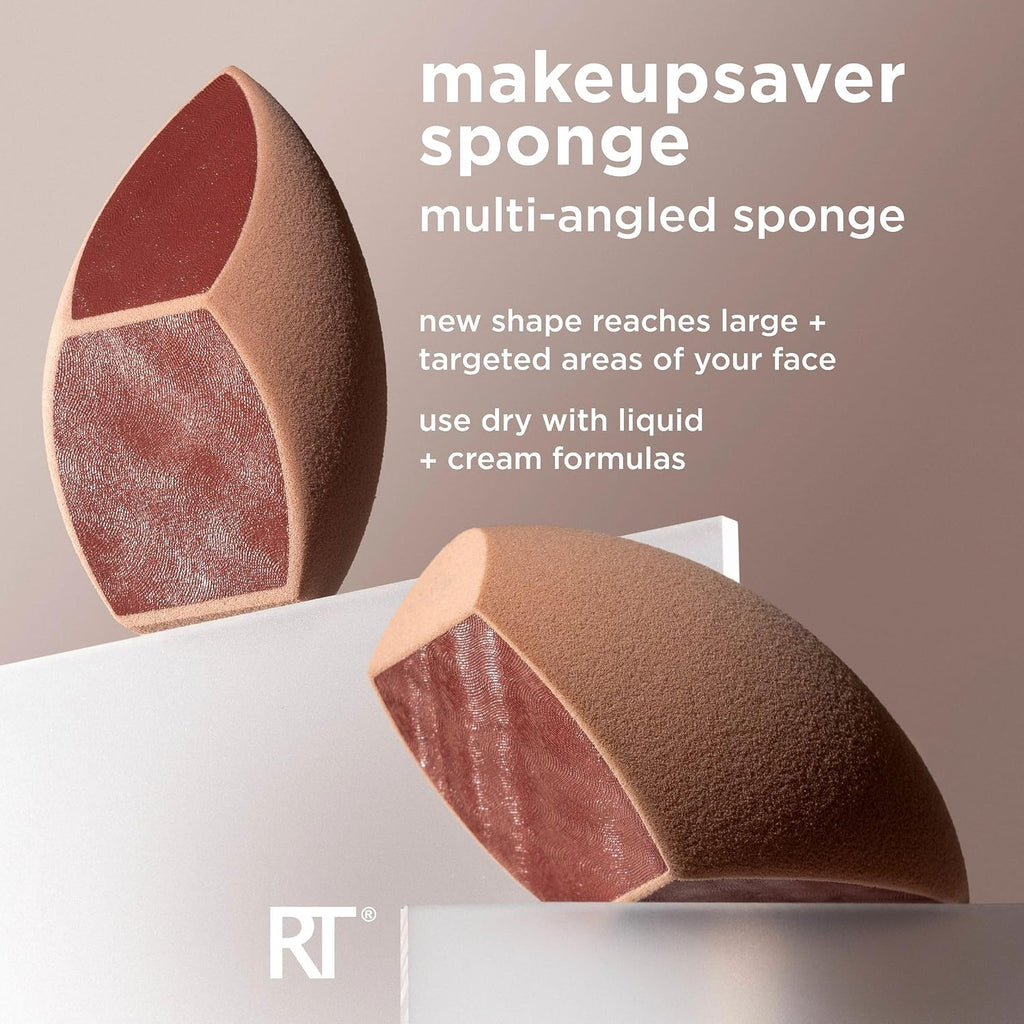 Real Techniques Makeupsaver Sponge, Makeup Blender Sponge, 1 Count