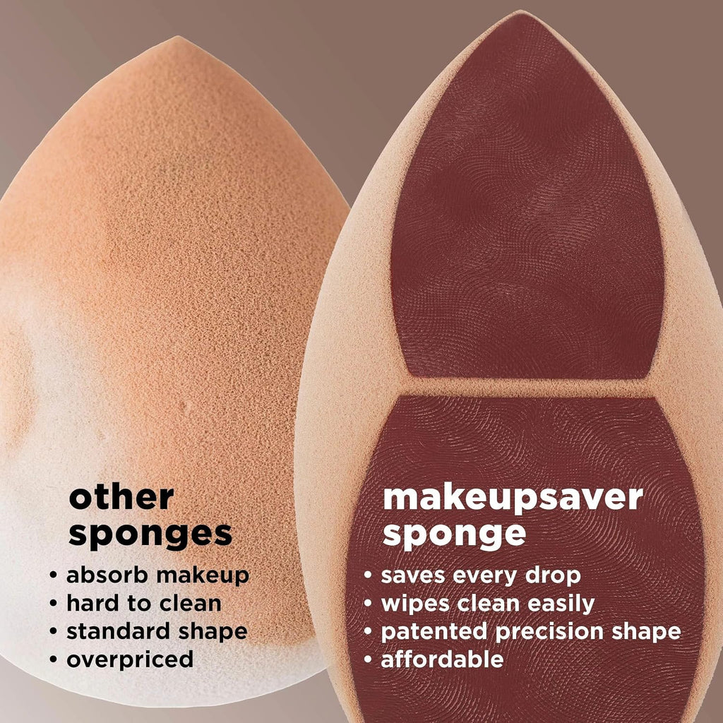 Real Techniques Makeupsaver Sponge, Makeup Blender Sponge, 1 Count