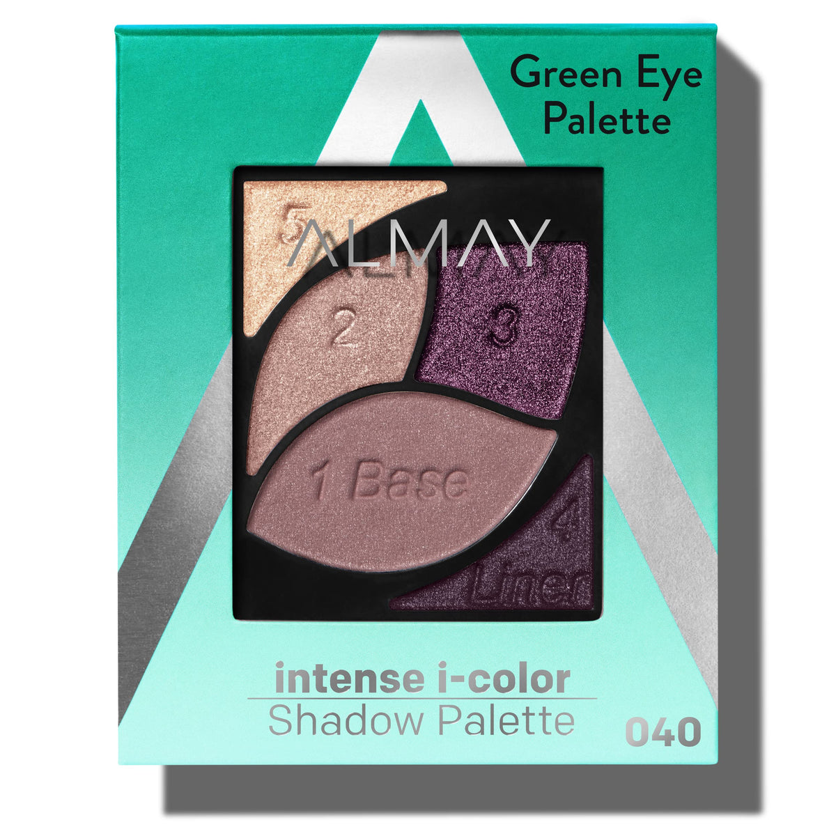 Almay Intense I-Color Enhancing Eyeshadow Palette, 020 Blue Eyes, 0.1 oz