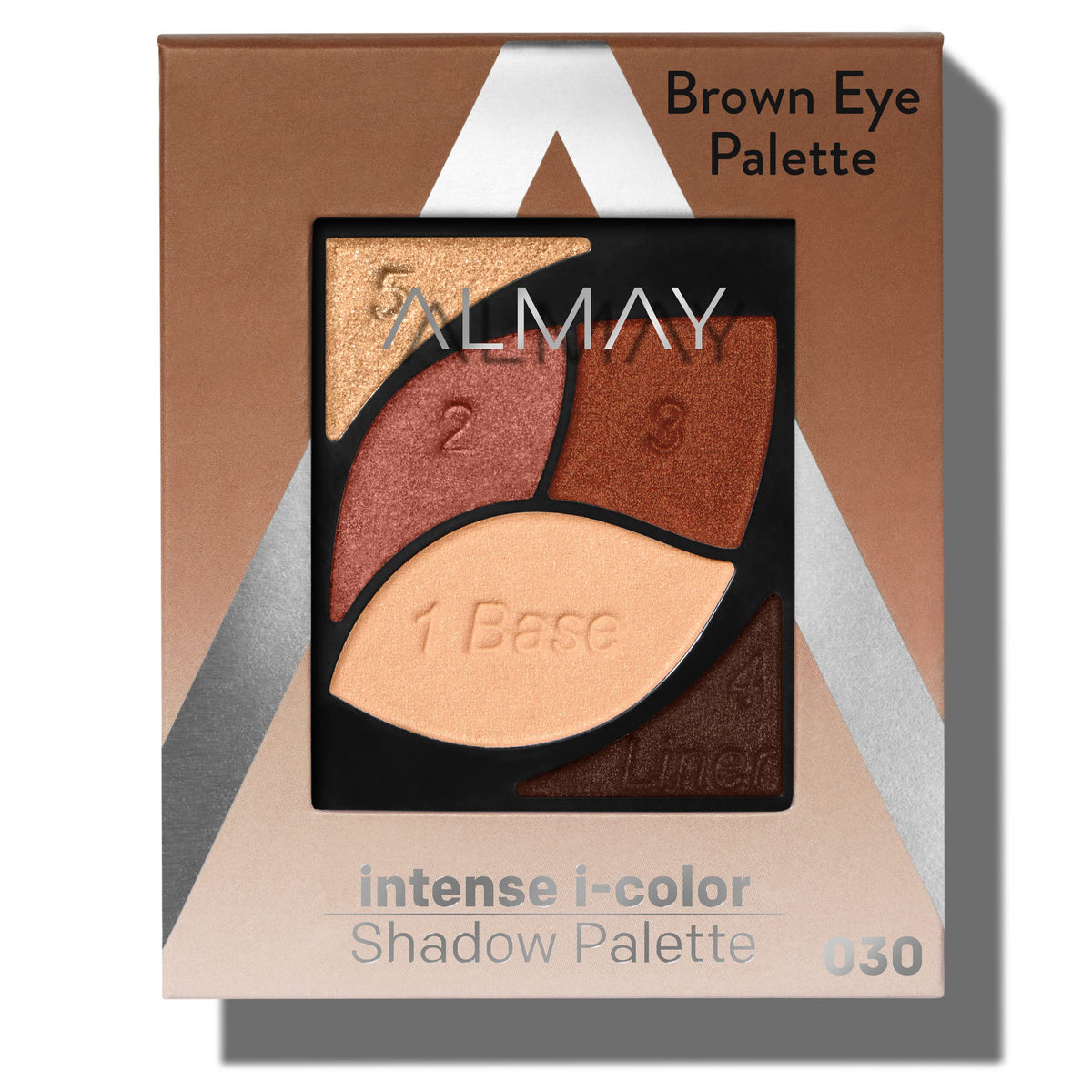 Almay Intense I-Color Enhancing Eyeshadow Palette, 020 Blue Eyes, 0.1 oz