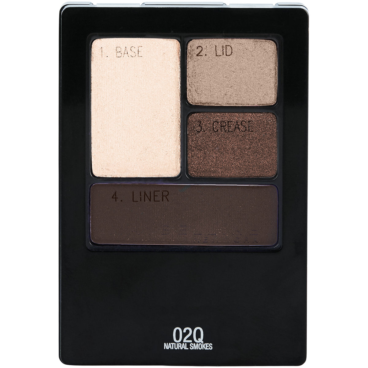 Maybelline New York Expert Wear Eyeshadow Quads, Mocha Motion, 0.17 oz.
