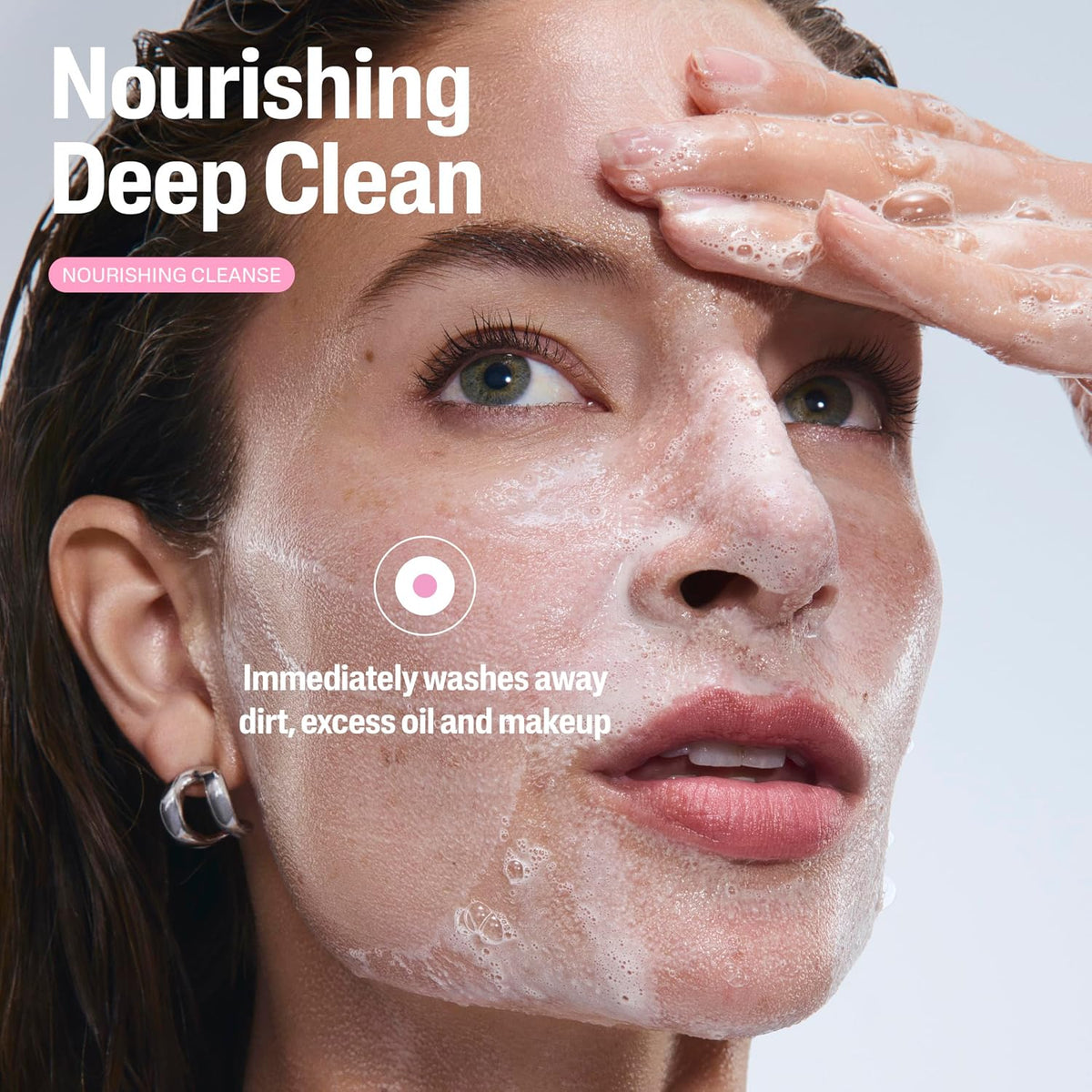 Cetaphil Nourishing Oil to Foam Facial Cleanser, Dry Skin, 8oz