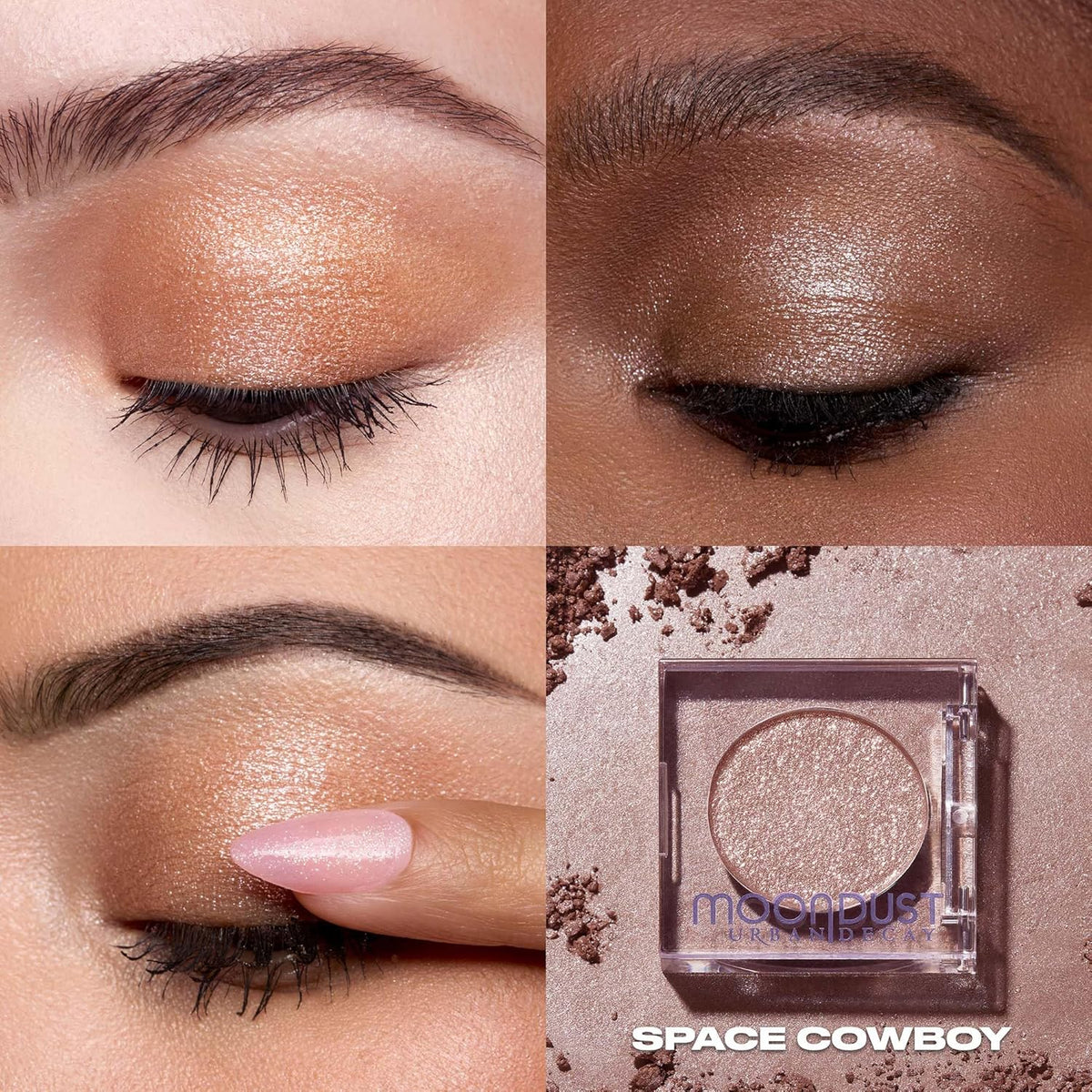 Urban Decay 24/7 Moondust Glitter Eyeshadow Single - Iridescent Eye Makeup