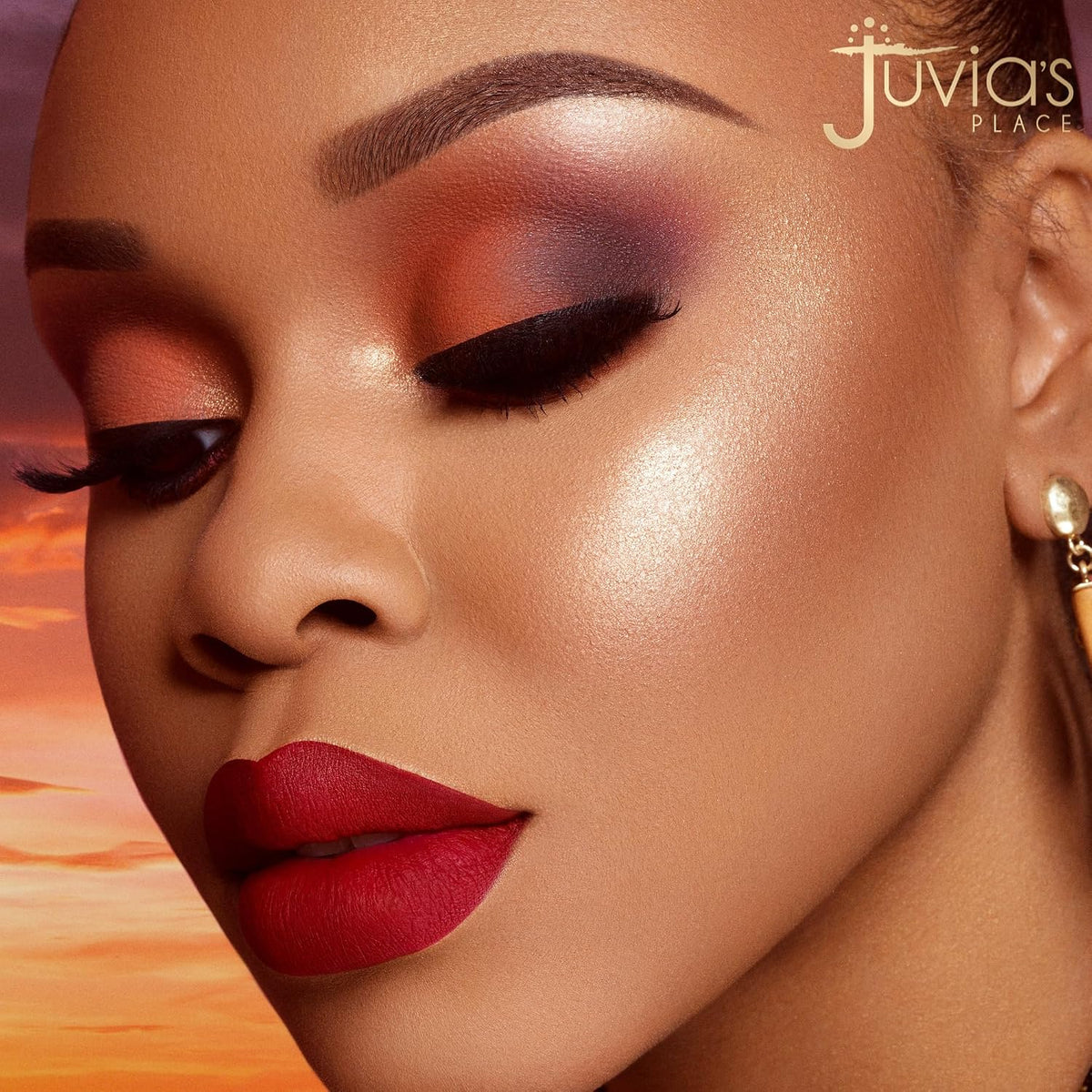 Juvia's Place The Warrior 2 Eyeshadow Palette 9 Shades Pigmented Eye Makeup