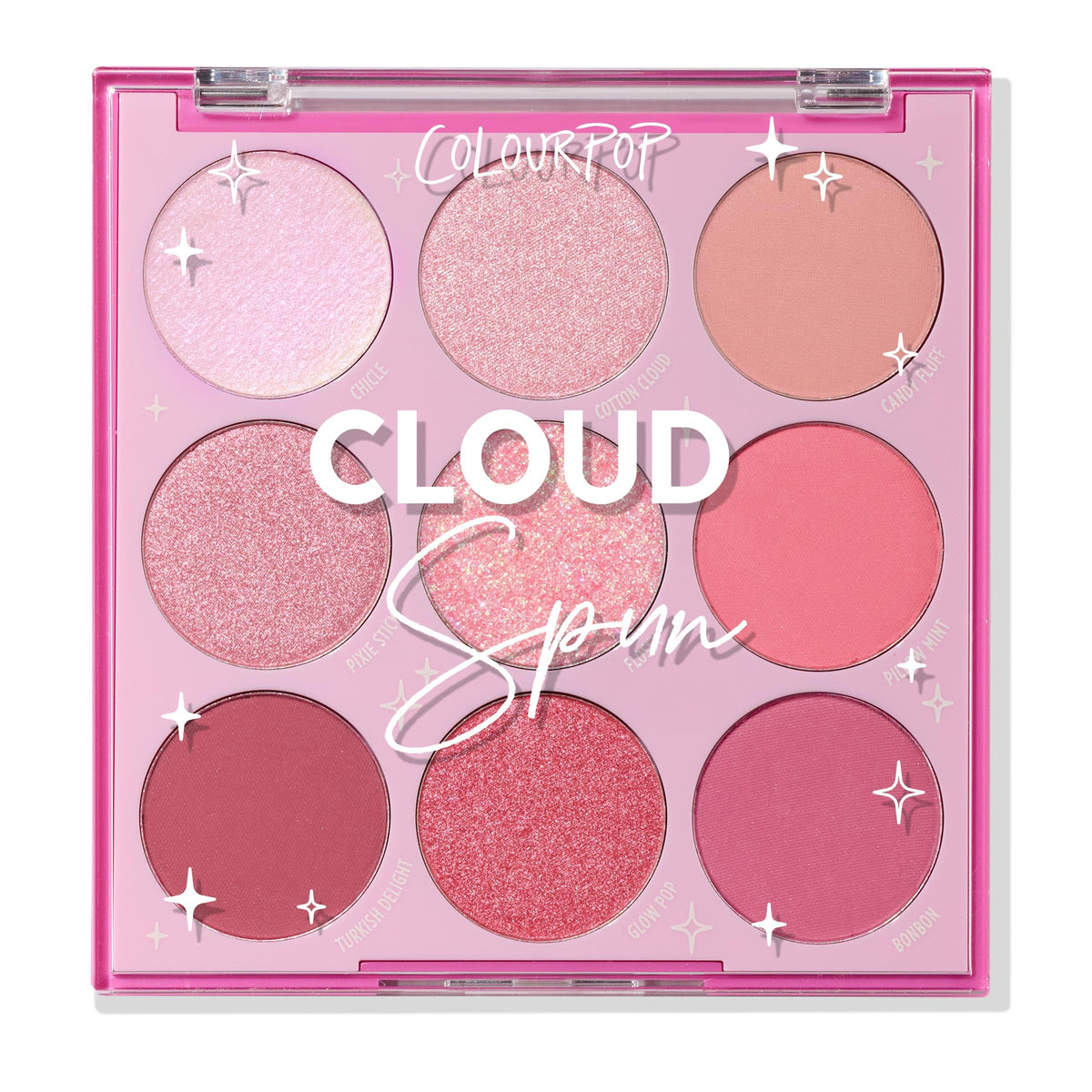 ColourPop Blowin' Smoke Eyeshadow Palette - Silver & Smokey Eye Eyeshadow Palette with Metallic & Matte Finishes - High-Pigment Eye Makeup with Long-Wearing Formula (0.3 oz)