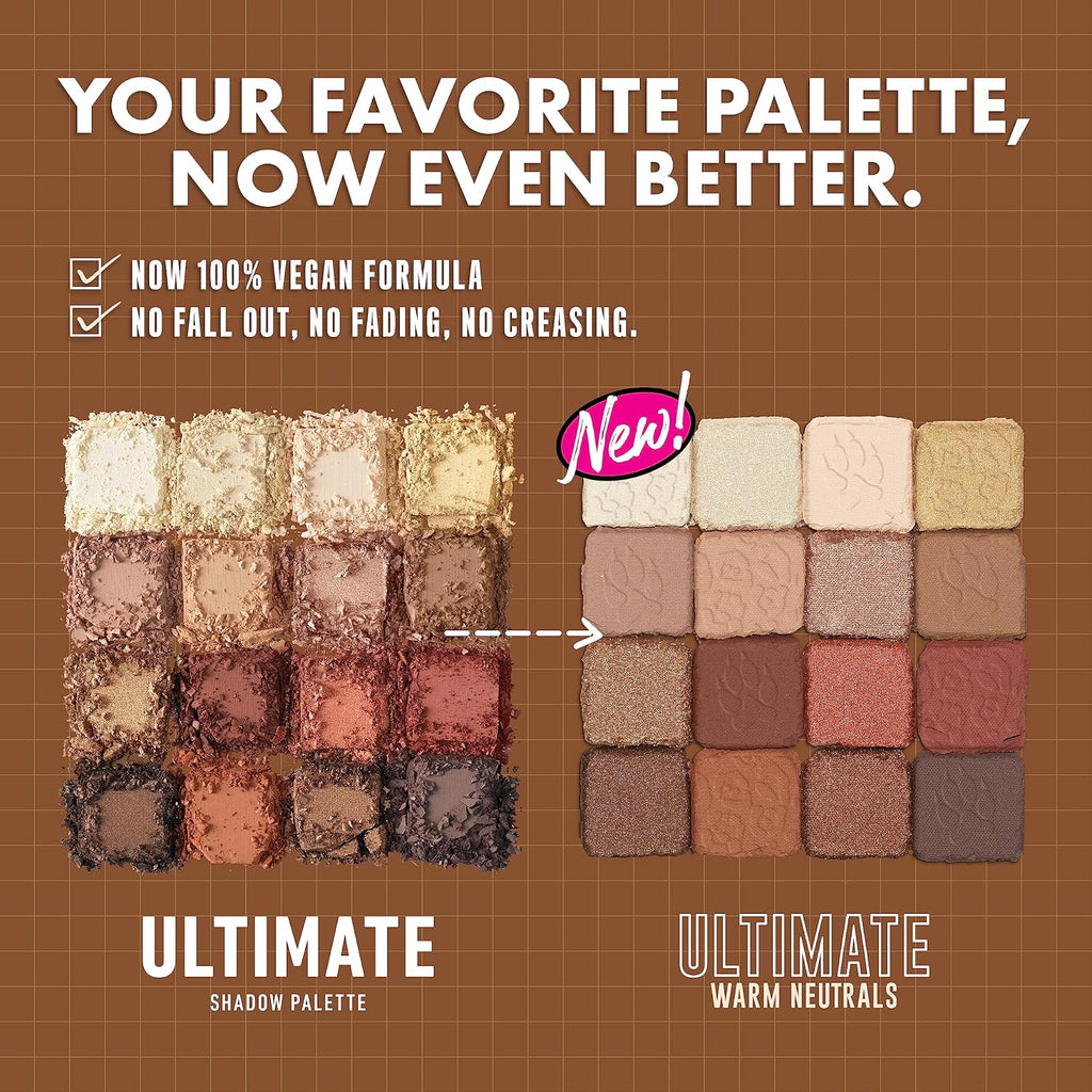 NYX PROFESSIONAL MAKEUP, Ultimate Shadow Palette, Eyeshadow Palette - Warm Neutrals