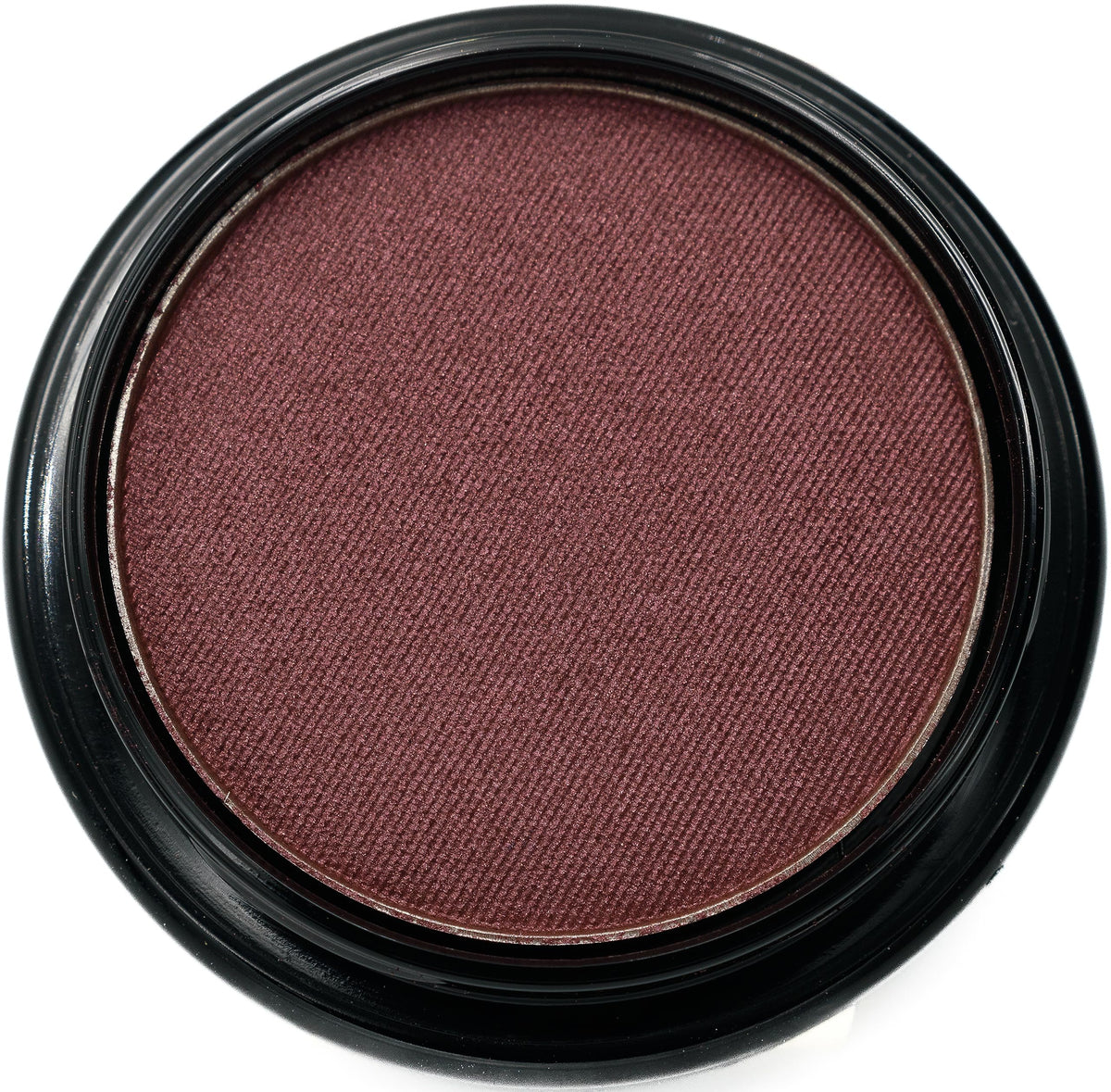 Pure Ziva Smokey Plum Dark Purple Violet Brown Matte Opaque Pressed Powder Single Eyeshadow; Talc, Paraben & Cruelty Free